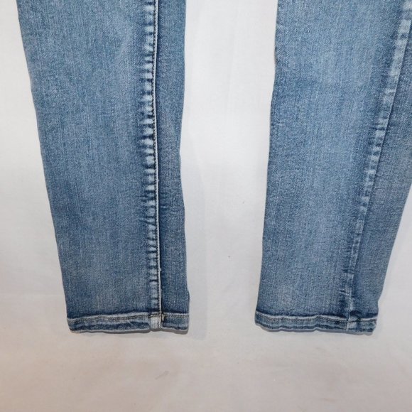 Bluenotes Womens 32 x 31" low Rise Skinny blue Jeans ** READ - Picture 4 of 10